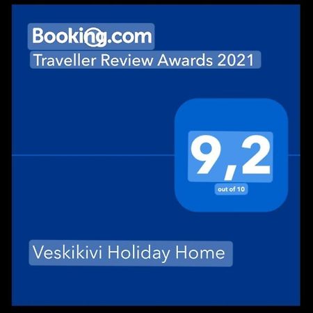 Veskikivi Holiday Home Mäebe Buitenkant foto