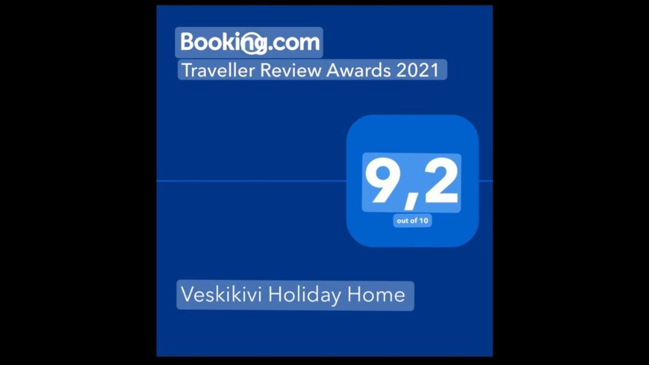 Veskikivi Holiday Home Mäebe Buitenkant foto
